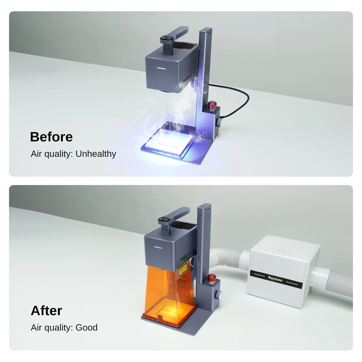 10W/20W Portable Laser Engraver Handheld Engraving Machine for Wood Metal, ,Fast & Easy Engraving DIY Tool
