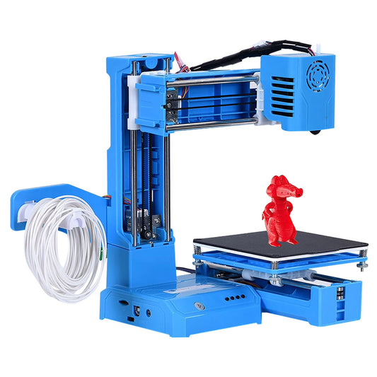 3D Printer Desktop Printing Machine 100X100X100Mm Print Size Removable Platform One-Key Printing with TF Card PLA Sample Filament