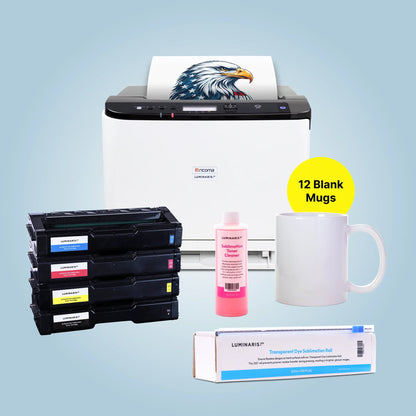 All in One White Toner DTF and Sublimation Printer for Shirts, Hoodies, Mugs, Tumblers, and Gifts