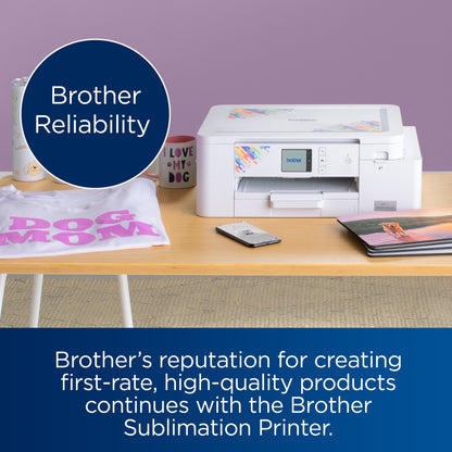 SP1 High-Quality Wireless Sublimation Printer with Paper & Full-Size Inks