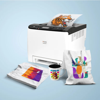 All in One White Toner DTF and Sublimation Printer for Shirts, Hoodies, Mugs, Tumblers, and Gifts